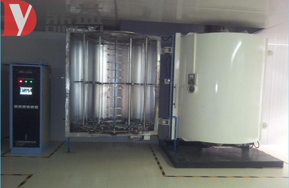 Vertical double-door-high vacuum evaporation coating machine